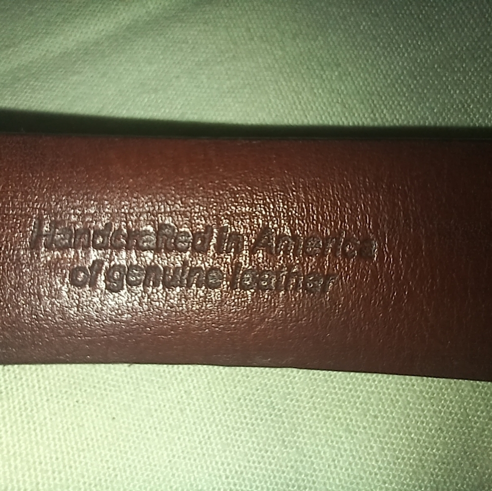 Yves Saint Laurent Dark Brown Belt with Solid Brass Buckle - Picture 5 of 8